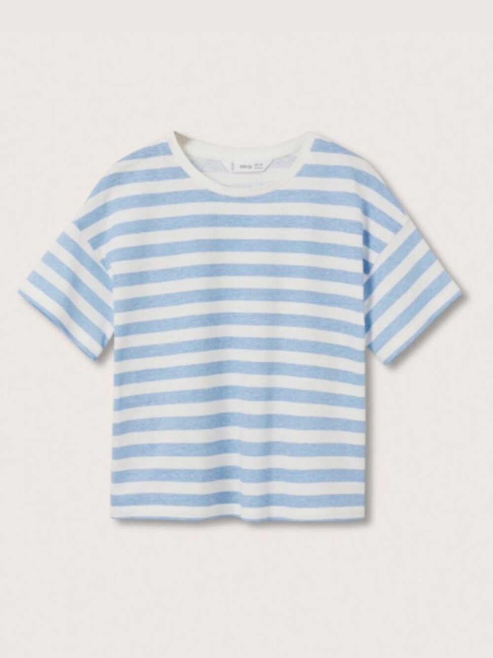 Mango Striped Cotton T-shirt 5/6